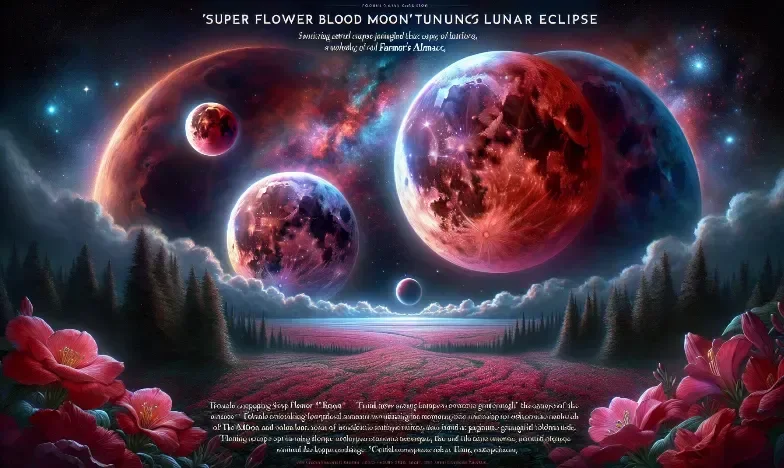 Mesmerizing 'Super Flower Blood Moon' Lunar Eclipse to Grace the Skies This Week