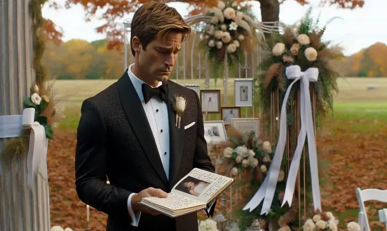 Heartbroken Groom Honors Late Fiancée's Dream with a Wedding at Her Memorial